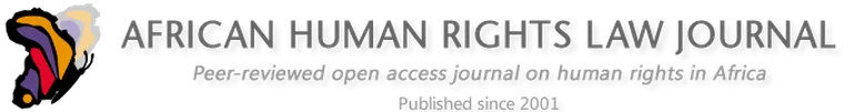 African Human Rights Law Journal